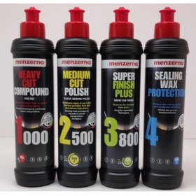 Resim Menzerna 1000 2500 3800 Sealingwax Kalın Pasta Boya Kor. Seti 250 