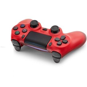 Resim Büro Ev Ofis Oyun Konsolu İçin Kırmızı Stil Ps4 Gamepad Oyun Kolu 