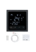 Resim Samdoo Akıllı Wıfı Termostat - Yerden Isıtma Kontrolü İçin Dokunmatik Ekranlı 16a Duvar Termostatı -30 C/+80 C 