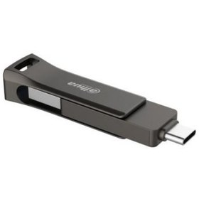 Resim Dahua 256gb OTG USB3.2 Metal USB Bellek P629 Titan Gri 