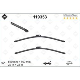 Resim Valeo Sılecek Supurgesı Takımı 560mm / 560mm Mercedes W203 Cl203 S203 C209 A209 . Audı A4 Swf 
