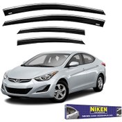 Resim Niken Hyundai Elantra Cam Rüzgarlığı Kromlu 2011 / 2016 Niken 047 Hy13 02 01 
