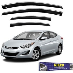 Resim Niken Hyundai Elantra Cam Rüzgarlığı Kromlu 2011 / 2016 Niken 047 Hy13 02 01 