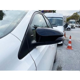 Resim Toyota Corolla Uyumlu E170 Batman Yarasa Ayna Kapağı Piano.B 2013 2018 