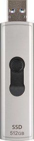 Resim TS512GESD320A 512GB USB 10Gbps 1050/950MB/s Gizlenebilir Başlıklı Taşınabilir Metal Kasa SSD 