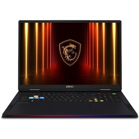 Resim MSI Raider 18 HX AI A2XWJG-215TR U9-285HX 24 GB 64 GB RTX 5090 4 TB 18" W11H Dizüstü Bilgisayar 