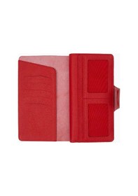 Resim Damy Hakiki Deri Unisex El Portföyü 805 Kırmızı Kırmızı 