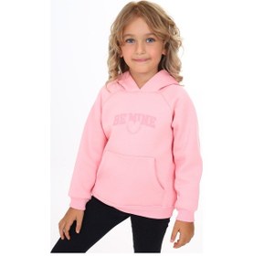 Resim Toontoy Kız Çocuk Baskılı Sweatshirt Pembe 