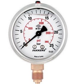 Resim Q63 0-6 BAR ALT.ÇIK.GLİSER.MANOMETRE 06310011 