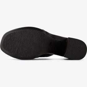 Resim Valmenti Kadın Deri & Tekstil Kahverengi Topuklu Terlik 1141 551 Bn Trlk Y26 Brown/beıge Black 