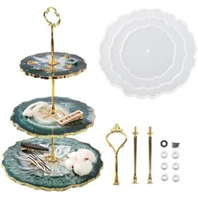 Resim Genel Markalar Yuvarlak Kek Stand (SADECE KALIP) - Reçine Epoksi Ve Beton Silikon Kalıp -kod:209 