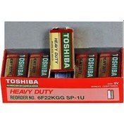 Resim Toshiba 10 Adet 9 Volt Yassı Pil 