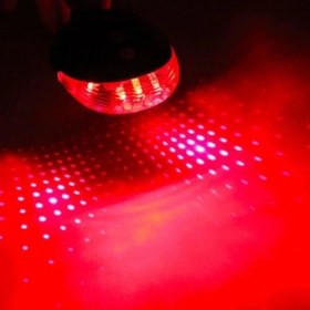 Resim Ozcmax Lazer Güvenlik Şeritli Bisiklet Stop Lambası 