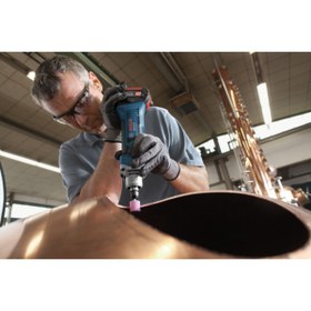 Resim Bosch Ggs 18v-lı Kalıpçı Taşlama 1 Adet 18 V 5 Amper Akü Ve L-boxx Çantalı 