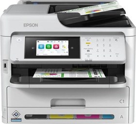 Resim Epson WorkForce Pro WF-C5890DWF Tarayıcı + Fotokopi + Faks Renkli Çok Fonksiyonlu Mürekkep Püskürtmeli Yazıcı 