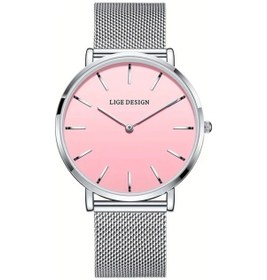 Resim Fochsia Lıge 2025 Yeni Zarif Kız Kol Saati Çok Fonksiyonlu Küçük Kadran Aile Hediye Gümüş Pembe Diğer 