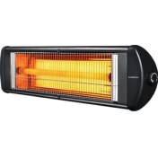 Resim Luxell Luxray Ex-23-E-T -Aopınfrared Isıtıcı Ufo Tipi Soba 2300W Duvara Monte Aparatlı (5131) 