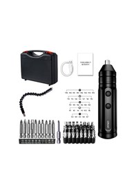 Resim Yifomall Şarjlı Mini Tornavida Seti - 45 Parça Profesyonel X1 Model 3n.m Tork, 220r/dk 