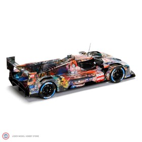Resim 1:18 Spark 2024 BMW M Hybird V8 M Team WRT Art Car Vander Linde Frijns Rast 