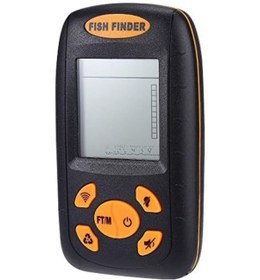 Resim Dijital Balık Bulucu Ultrasonik Sonar Gps100mt Siyah 