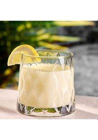 Resim Paşabahçe 420244 Leafy Büyük Viski Bardağı 440cc - 4'lü 