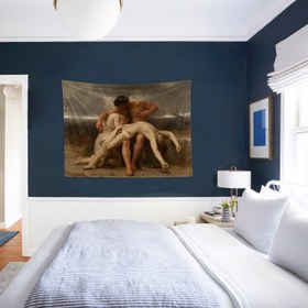 Resim The First Mourning Duvar Örtüsü - 60 cm x 90 cm 