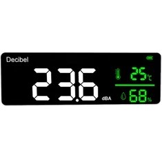 Resim Levenhuk Wezzer Teo TH70 Kirlilik Monitörü Termo Higrometre (4130) 