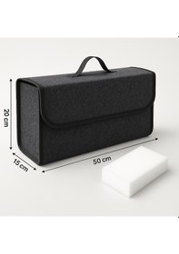 Resim Araç Bagaj Düzenleyici Araç Çantası Oto Bagaj Çantası 