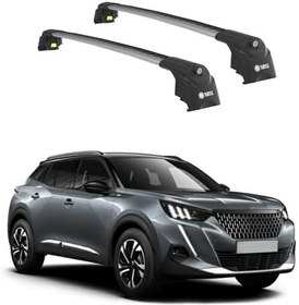 Resim Turtle Peugeot 2008 [2020-2023] ile uyumlu Turtle Air2 Ara Atkı Gri 