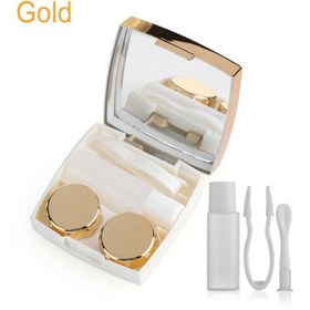 Resim Müstesna Lens Saklama Taşıma Steril Kutusu Kabı Çantası Seyahat Kiti Kutusu 