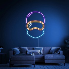 Resim HONEY CONCEPT Snowboard Man Neon Led 