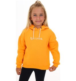 Resim Toontoy Kız Çocuk Nakışlı Sweatshirt Hardal 