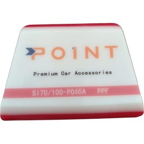 Resim Point Ppf/tph Silikon Çekçek Ragle Cam Filmi Çekme Uygulama Aparatı Kırmızı 10x7cm P065a 