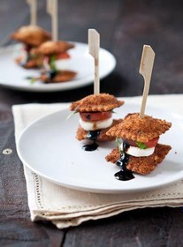 Resim 50 Adet Bambu Golf Kürdan - 9cm 