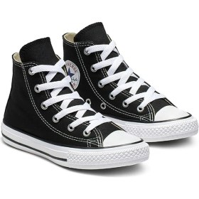 Resim Converse Chuck Taylor All Star Classic Siyah Spor Ayakkabı Erkek Çocuk İçin Konforlu Tasarım 