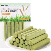 Resim 6 Adet/torba Doğal Kedi Çimi Diş Öğütme Azı Dişleri Çubuğu Evcil Hayvan Atıştırmalıkları Kedi Diş Temizleme Çubukları 3 Aydan Büyük Kediler İçin 