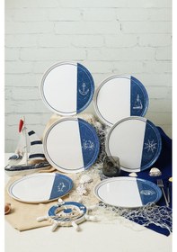 Resim Keramika Bodrum Serisi Nordıc Servis Tabağı 28 Cm 6 Adet 22914-17 