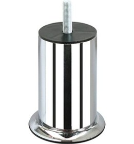Resim Eroğlu Çap 51 Metal Bingolu Baza Ayağı Krom M10 10 Cm 