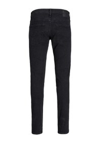 Resim Jack & Jones Glenn Model Erkek Dar Kesim Kot Pantolon 12246949 Siyah 