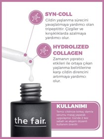 Resim The Fair Days Long Fill-in Collagen Yaşlanma Karşıtı Cilt Serumu %3 Hidrolize Kolajen+ %1 Syn-Coll 30 ml 