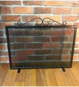 Resim Ferforje Şömine Siperliği 