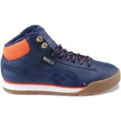 Resim Puma 1948 Mid Rugget Erkek Günlük Ayakkabı Lacivert Turuncu Lacivert Turuncu Lacivert - Turuncu 