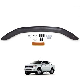 Resim Ford Ranger Ön Kaput Koruyucu Rüzgarlığı 2011-2015 Yılı Arası 