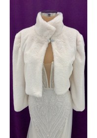 Resim New In Style Düğünlük Ceket Model 11 - Etol Bolero Kürk 