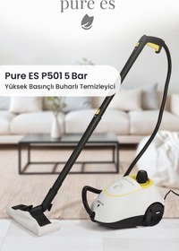 Resim pure es 2000W 5Bar Profesyonel Buharlı Temizleyici 160°C Yüksek Isı 21 Parça Aksesuar 
