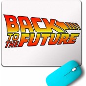 Resim Kendim Seçtim Back To The Future Geleceğe Dönüş Logo Mouse Pad 