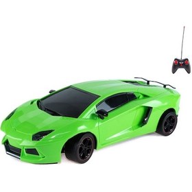 Resim 1:12 Uzaktan Kumandalı Süper Sport Araba Şarjlı Işıklı Yeşil 