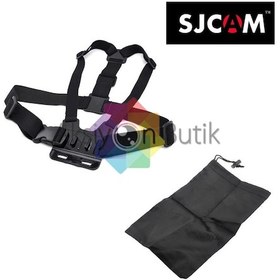 Resim Sjcam Sj6 Legend Sj7 Star Göğüs Bağlantı Askısı + Bez Çanta Çok Renkli 