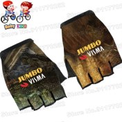 Resim Liangduo Shop No.2 Tarzı L Boyutu 2022 Jumbo Visma Çocuklar Bisiklet Eldiveni Erkek Kız Bisiklet Eldiven Çocuk Mtb Yol Bisiklet Formaları Bir Çift Jel Yarım Parmak Eldiven (Yurt Dışından) 