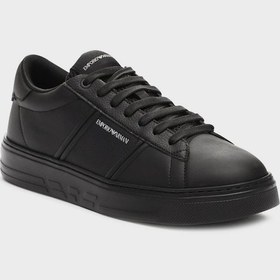 Resim Emporio Armani Erkek Ayakkabı Em003701 Af18017 Mc005 Siyah Siyah 